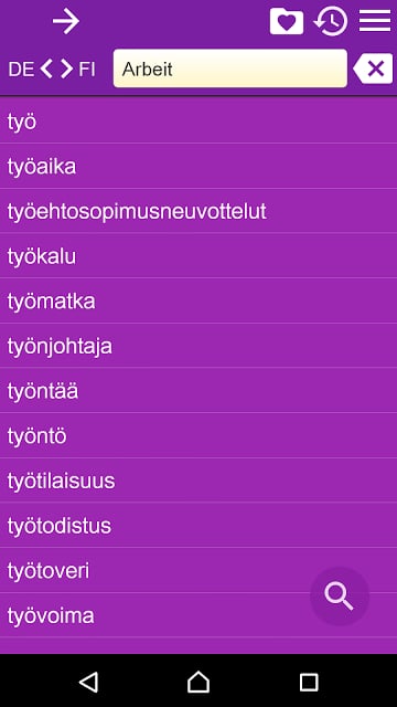 Finnish German Dictionary Free截图8