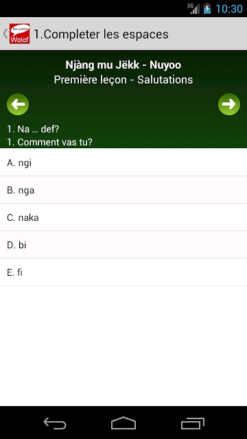 Easy Wolof - Free截图2