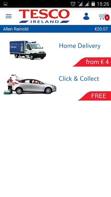 Tesco Ireland - Home Shopping截图2