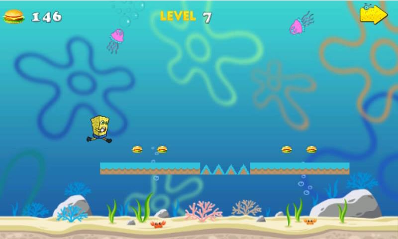 Sponge Run Bob Adventure截图3