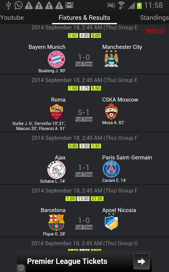 Champions League 2014 20...截图2