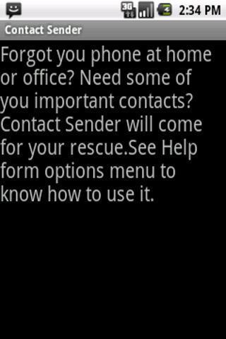 Contact Sender截图2