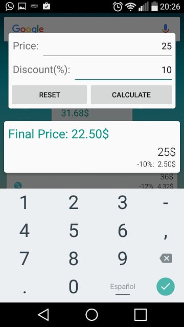 Discount Calculator Free截图2