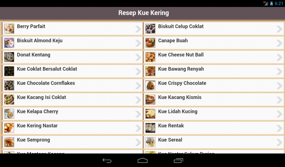 Resep Kue Kering截图2