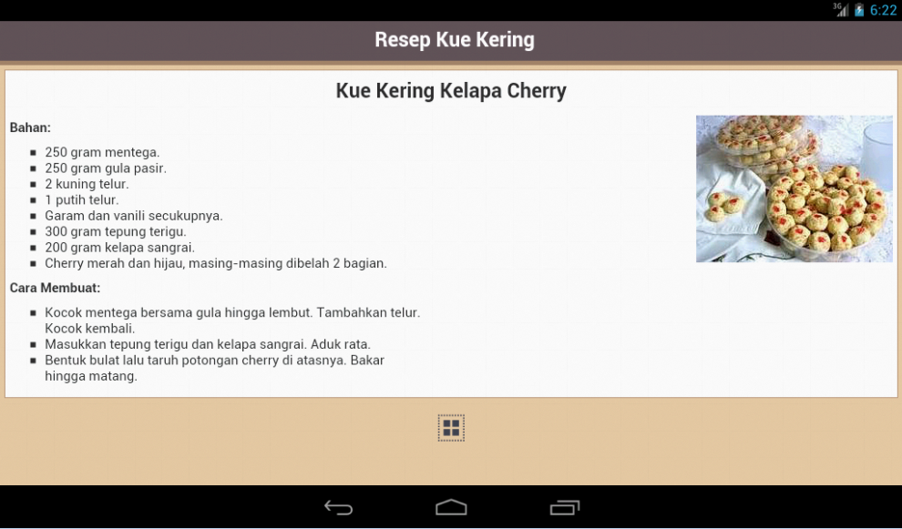 Resep Kue Kering截图1