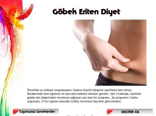 Göbek Eriten Diyet截图1