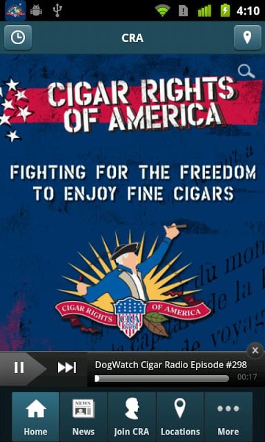 CRA - Cigar Rights of America截图1