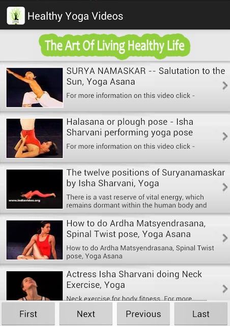 Healthy Yoga Videos截图1