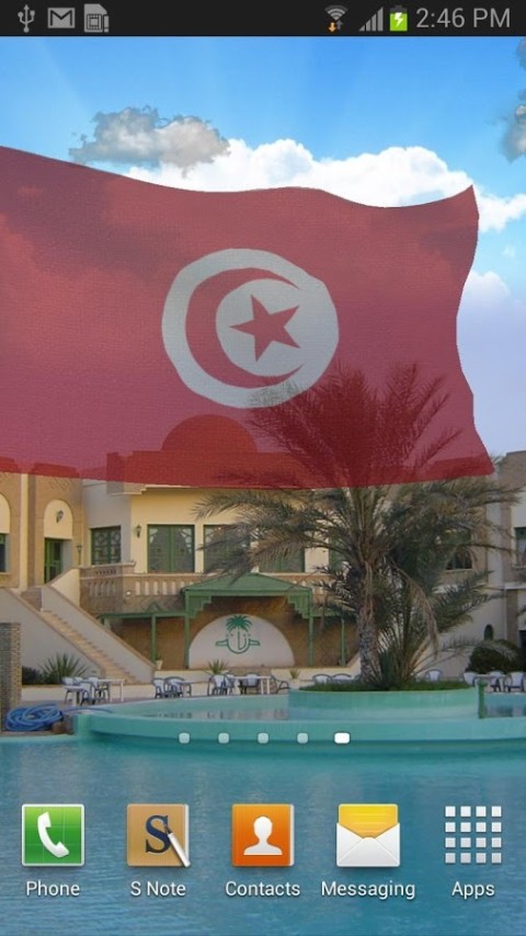3d Tunisia Flag截图4