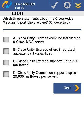 650-369 Cisco PSACASE Ex...截图2