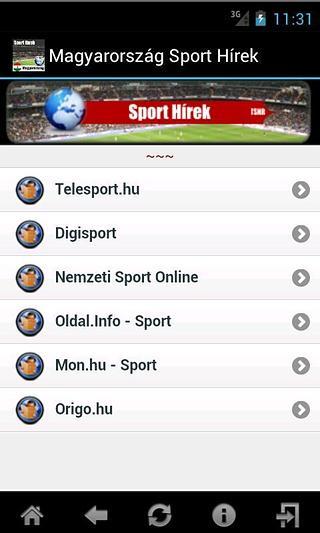 Magyarorsz&aacute;g Sport H&iacute;rek截图3