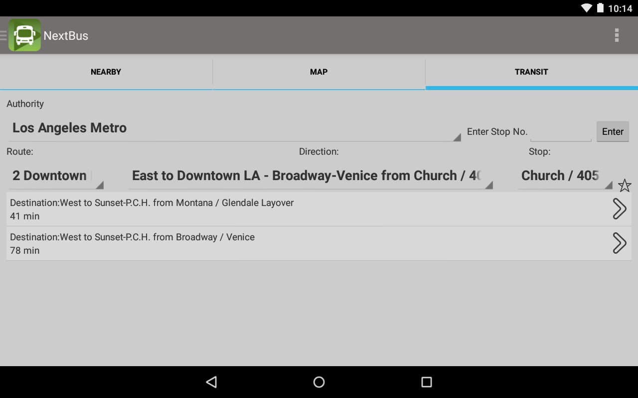 NextBus截图7
