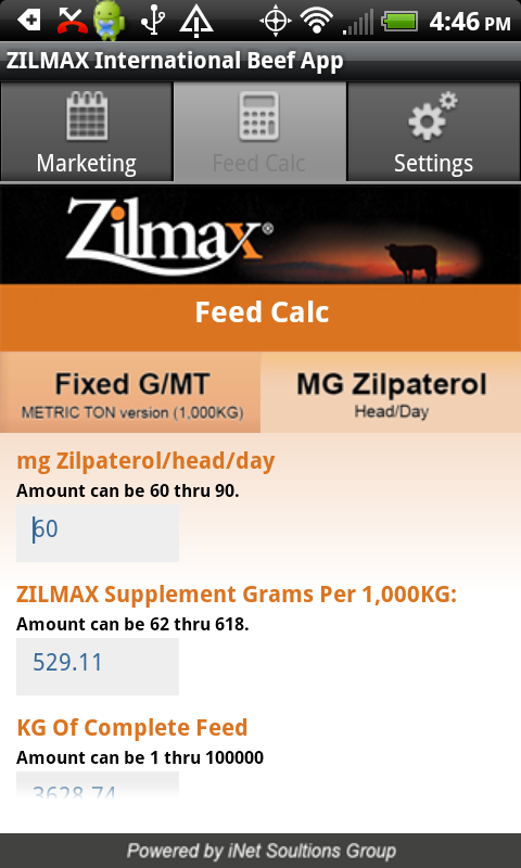 ZILMAX International Beef App截图4