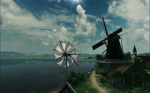 Dutch Windmills live wallpaper截图1