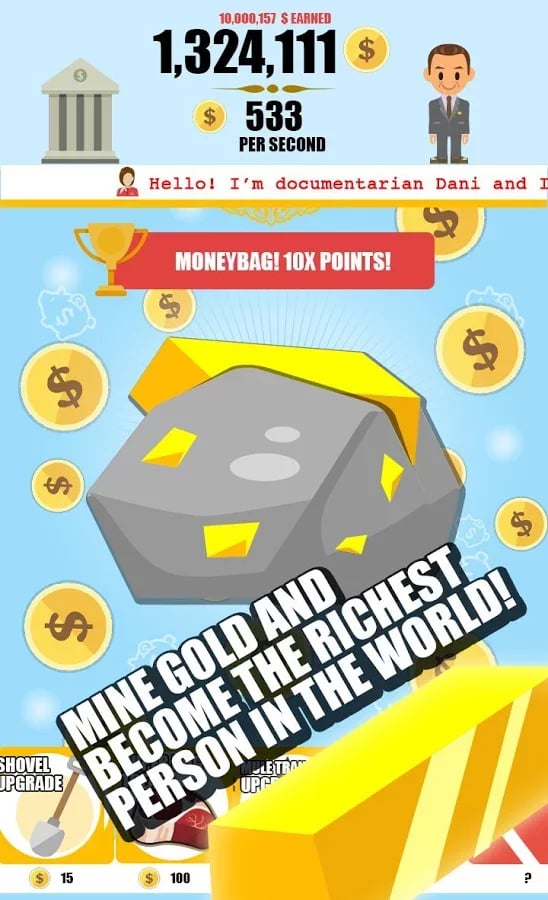 Gold Miner - Clicker Empire截图6