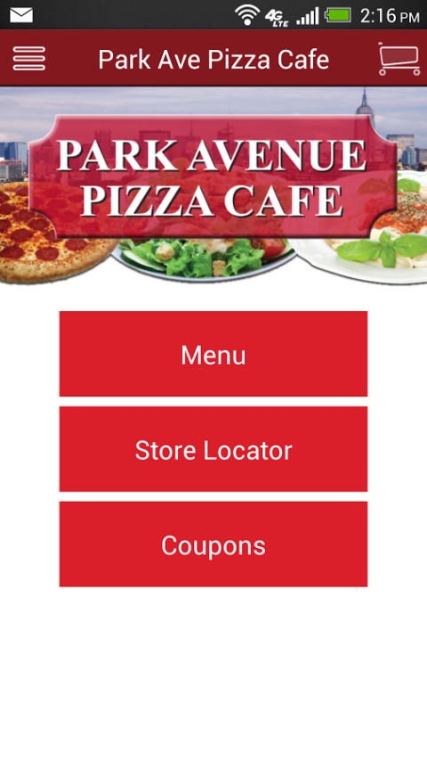 Park Ave Pizza Cafe截图1