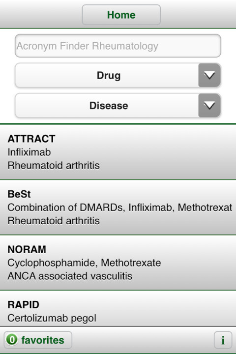 Rheumatology截图2