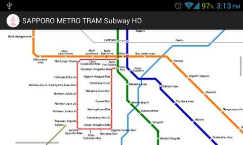 SAPPORO METRO TRAM Subway HD截图4