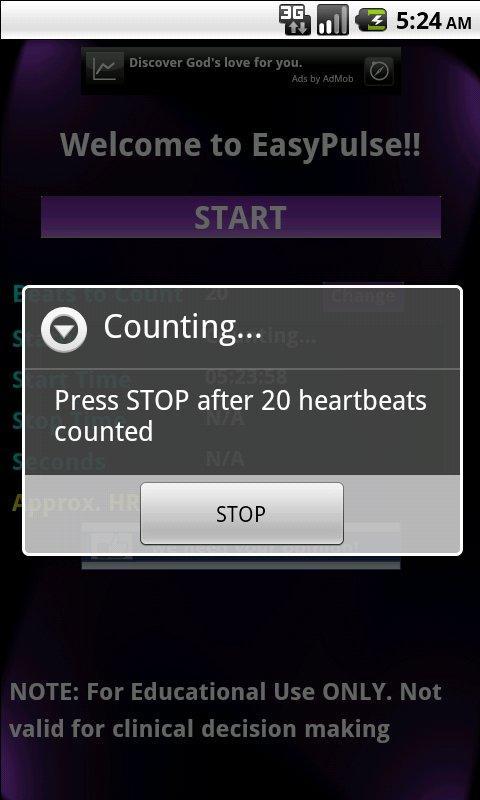 EasyPulse (heartbeat estimate)截图3