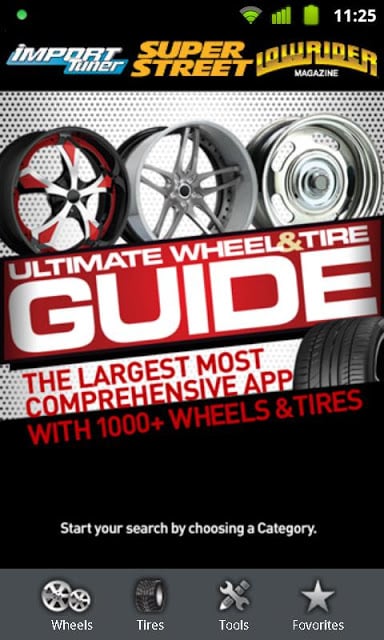 Ultimate Wheel &amp; Tire Guide截图1