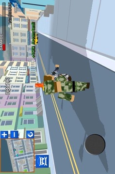 Blocky Army City Rush Racer截图