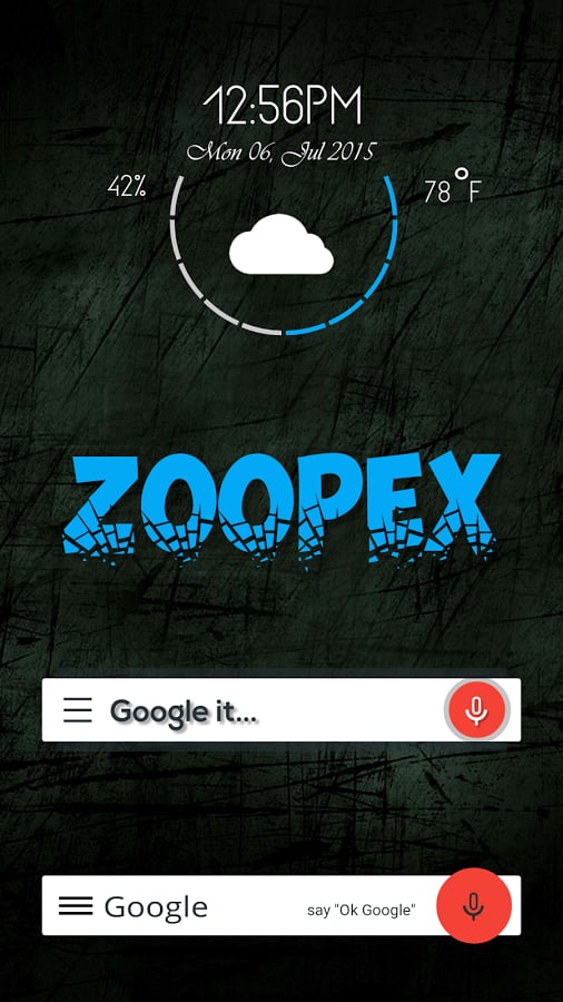 Zoopex for Zooper Widget挂件包截图4