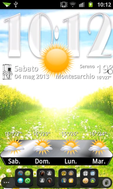 Attimo themeWeather,PR.CLK wea截图5