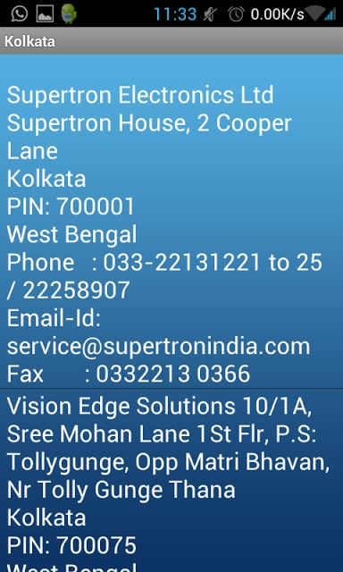 Service Centers India截图2