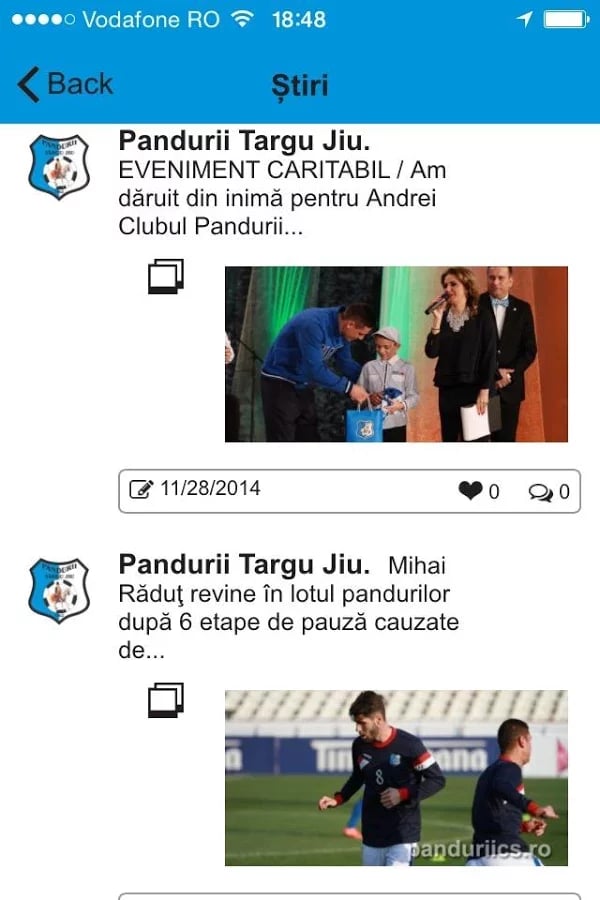 Pandurii Targu Jiu截图1