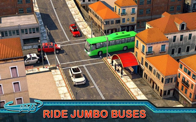 City Bus Driving Mania 3D截图2