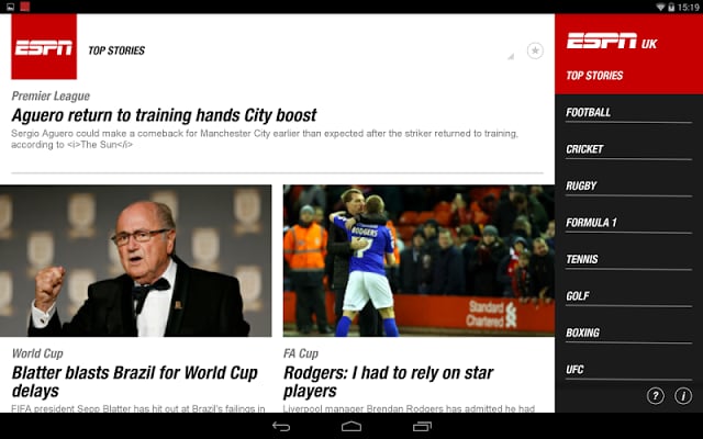 ESPN UK截图3