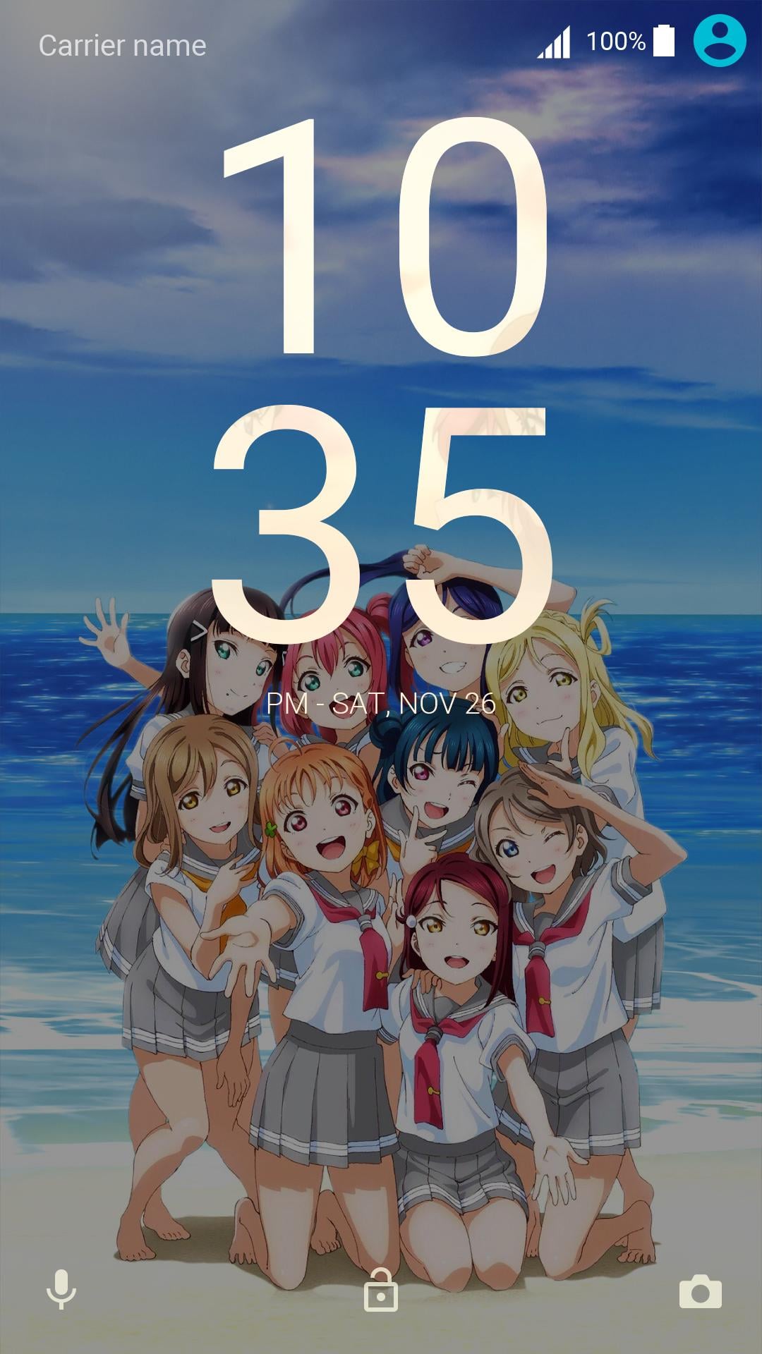 Aqours 从零到一 - Xperia Theme截图3