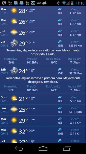 Pron&oacute;stico Extendido截图3