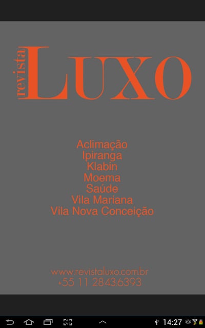 Revista Luxo截图2