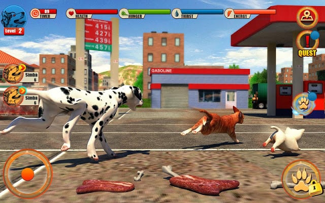 Street Dog Simulator 3D截图4