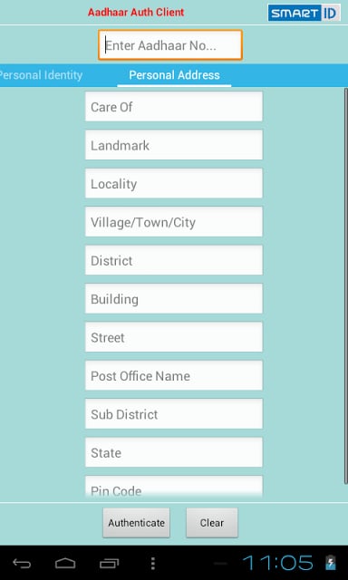 Aadhaar Auth Client截图2