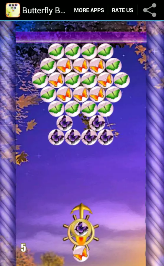 Butterfly Bubble Shooter 2014截图6