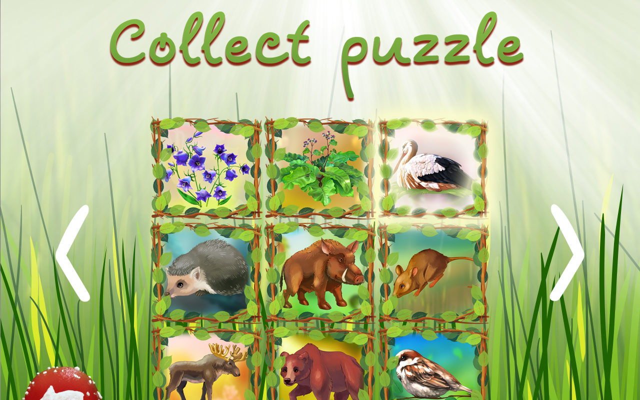 Magic Forest Puzzle截图1