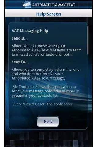 Automated Away Text截图7