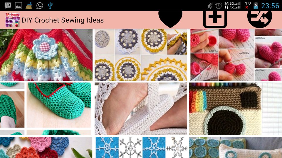 DIY Crochet Sewing Ideas截图2