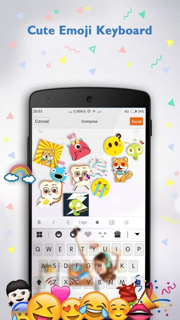 Emoji Keyboard截图4