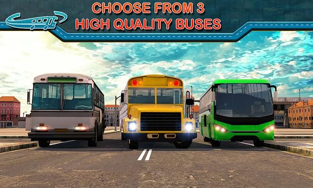 City Bus Driving Mania 3D截图5