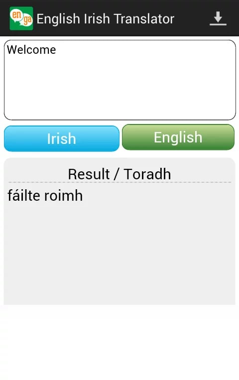 Irish To English Transla...截图6