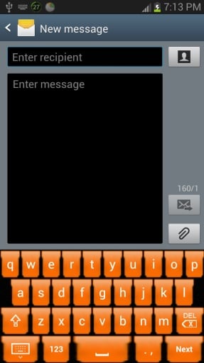 Orange Keyboard截图1