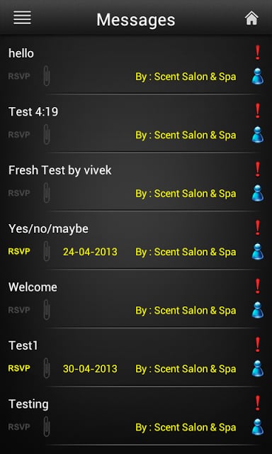 Scent Salon &amp; Spa 1on1截图4