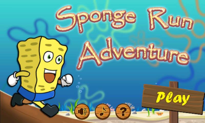 Sponge Run Bob Adventure截图4