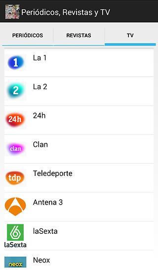 Periódicos, Revistas y TV截图1