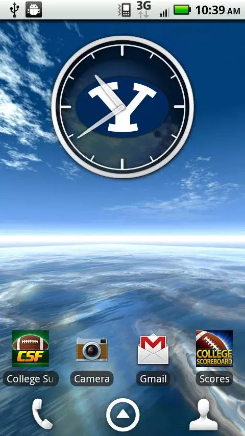 BYU Cougars Live Clock截图6