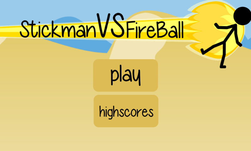 Stickman VS Fireball截图2