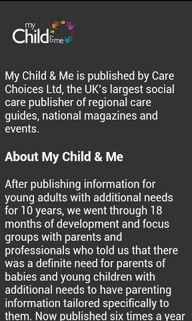 My Child &amp; Me Magazine截图1